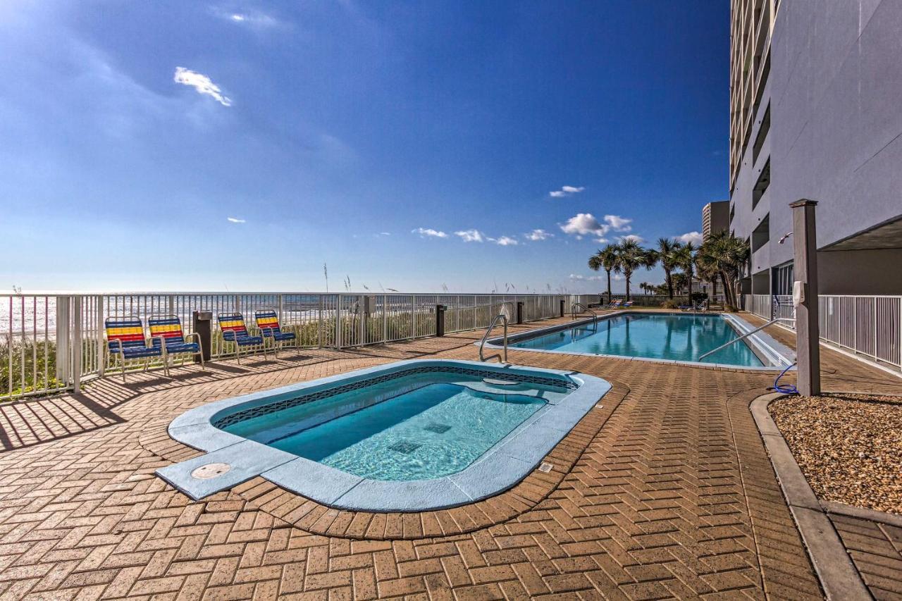 Beachfront Pcb Condo With Ocean Views And Pool Access! Panama City Beach Zewnętrze zdjęcie